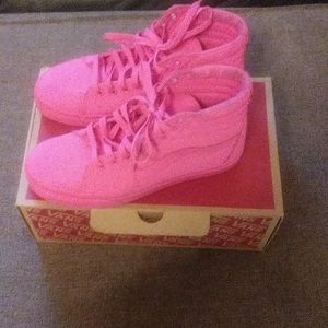 COPY - Neon Pink Vans